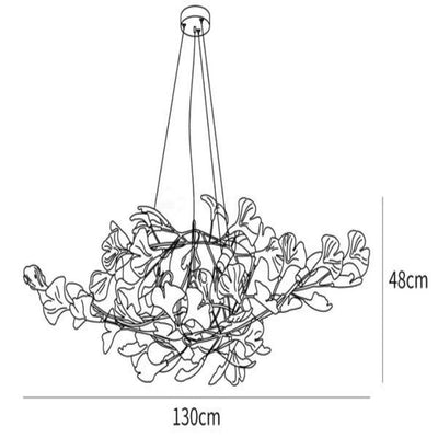 Tuscany Ceramic Luxury Chandelier Style D