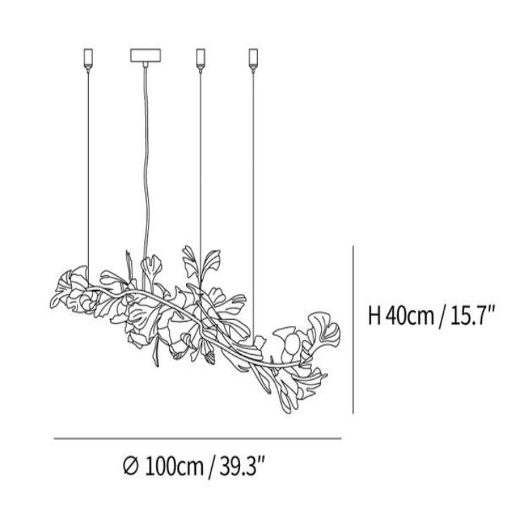 Tuscany Ceramic Luxury Chandelier Style I