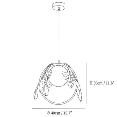 Tuscany Ceramic Pendant Lamp