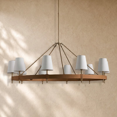 Hastin Round Chandelier 6/8/1O-Light