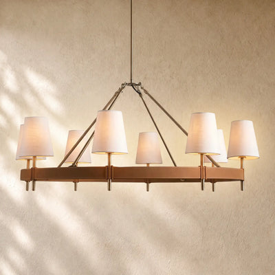 Hastin Round Chandelier 6/8/1O-Light
