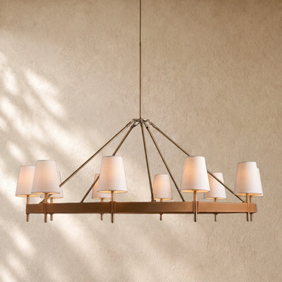 Hastin Round Chandelier 6/8/1O-Light