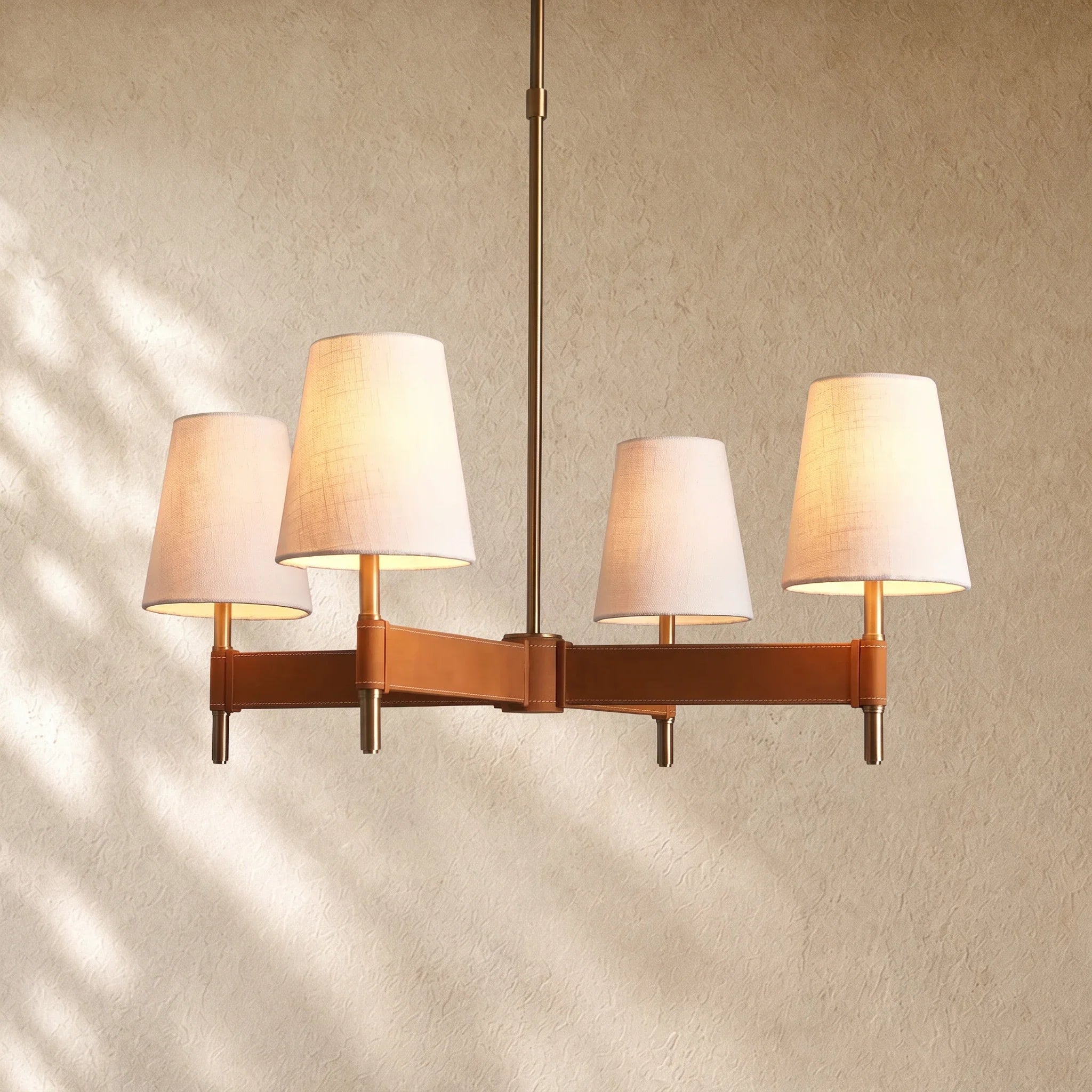 Hastin 4-Light Cross Chandelier