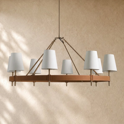 Hastin Round Chandelier 6/8/1O-Light