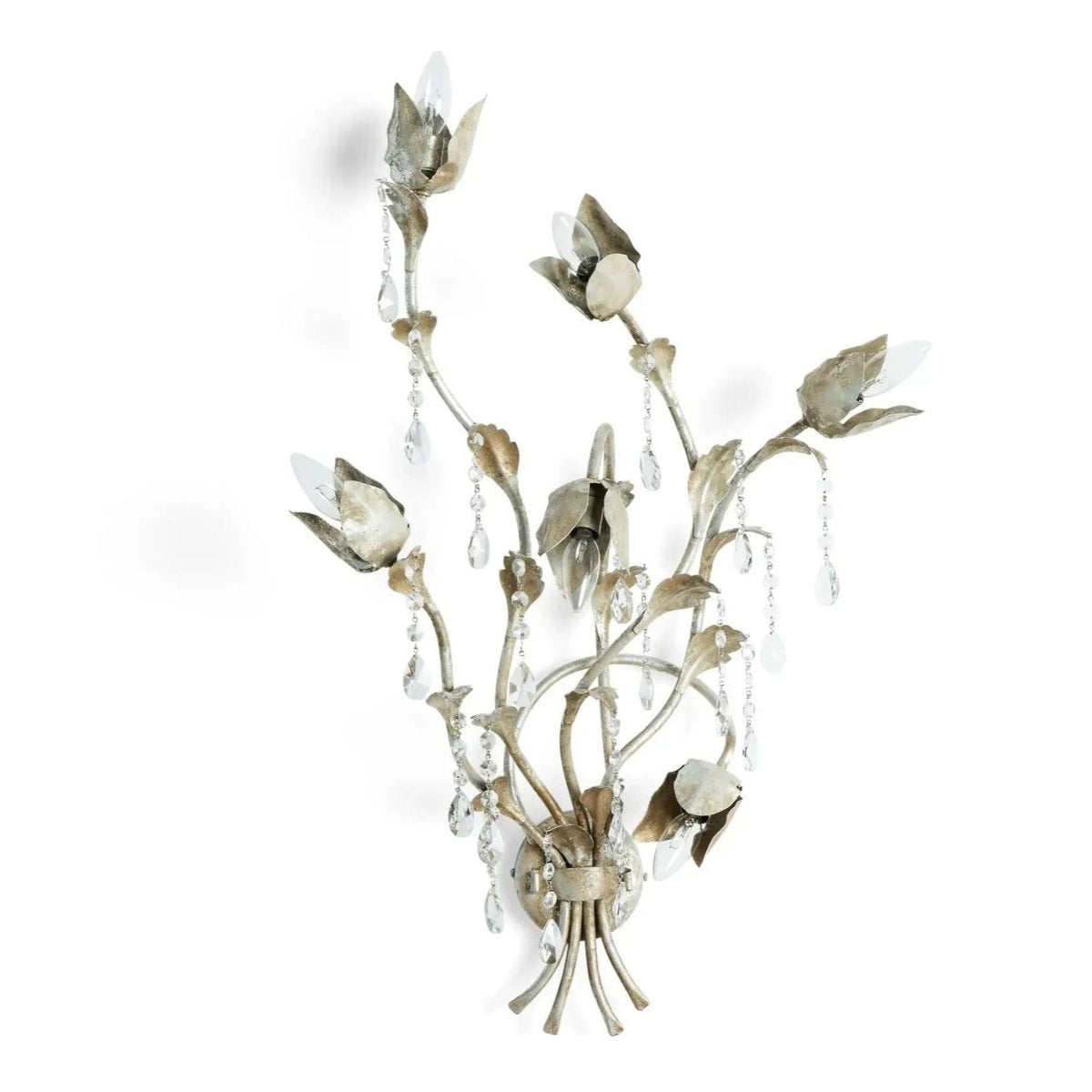 Equinox Crystal 6 Lights Wall Sconce