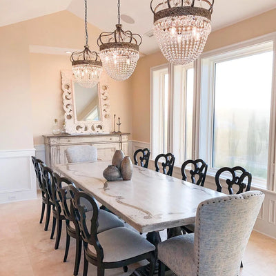 Equinox Crystal Pendant Light