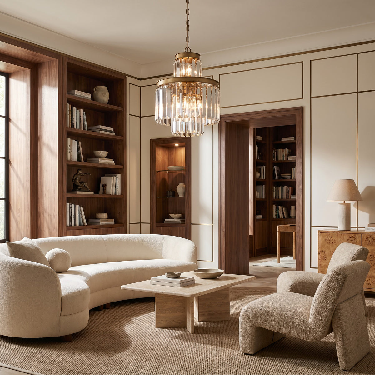 Leyland Tiered Round Chandelier Lighting