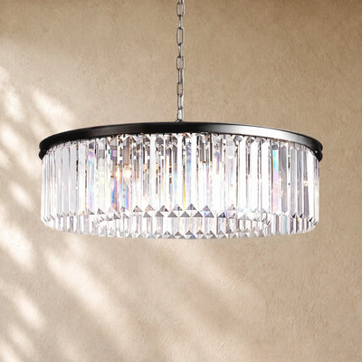 Leylend Crystal Round Chandelier
