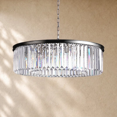 Leylend Crystal Round Chandelier
