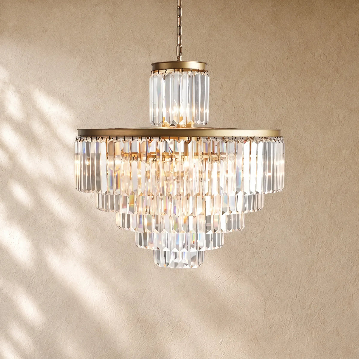 Leylend Tiered Round Chandelier Lighting