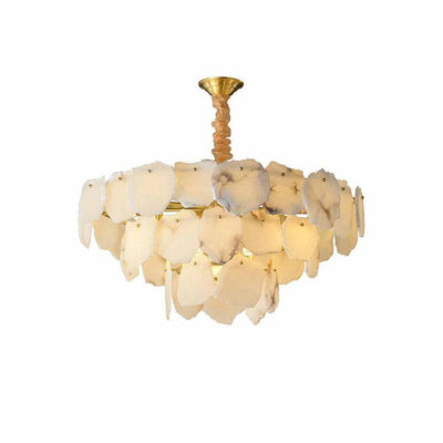 Alabaster Moira ModernMulti-Layer Chandelier