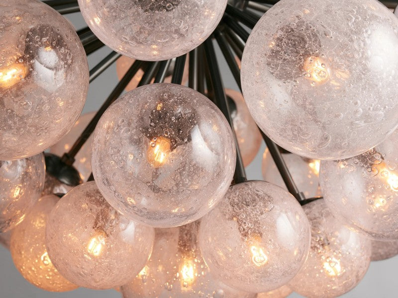 Meridian Glass Chandelier
