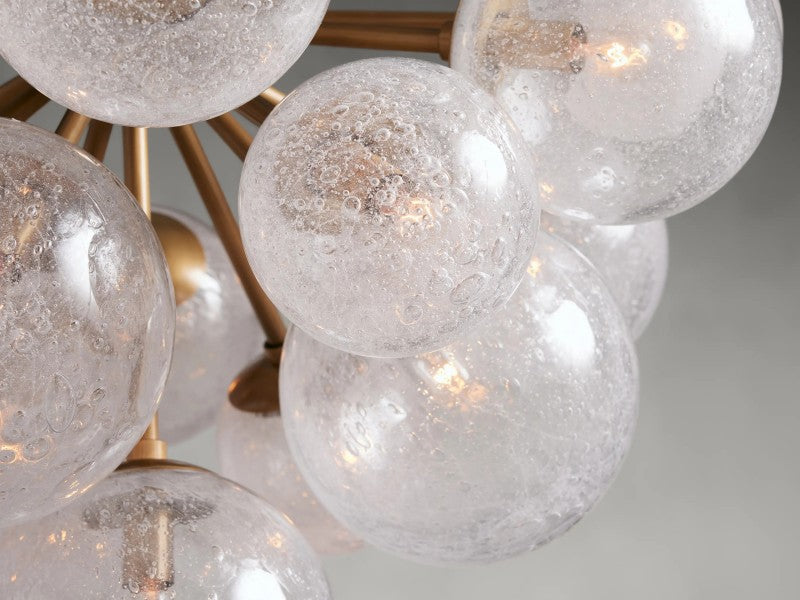 Meridian Glass Chandelier