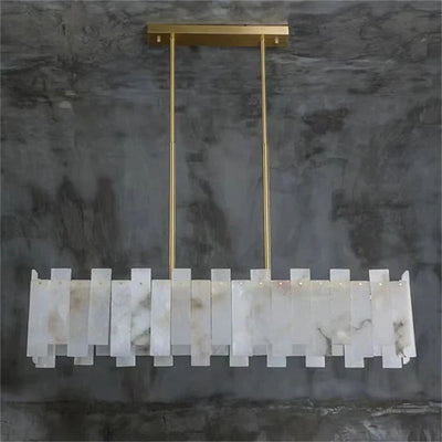 Orion Alabaster Linear Chandelier