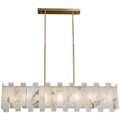 Orion Alabaster Linear Chandelier