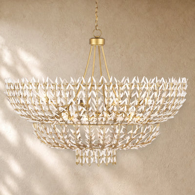Morrigen Round Chandelier 34'' 56''D