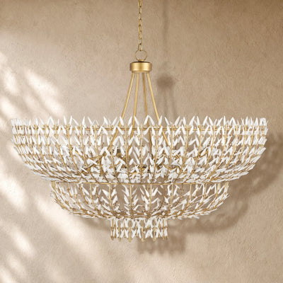 Morrigen Round Chandelier 34'' 56''D