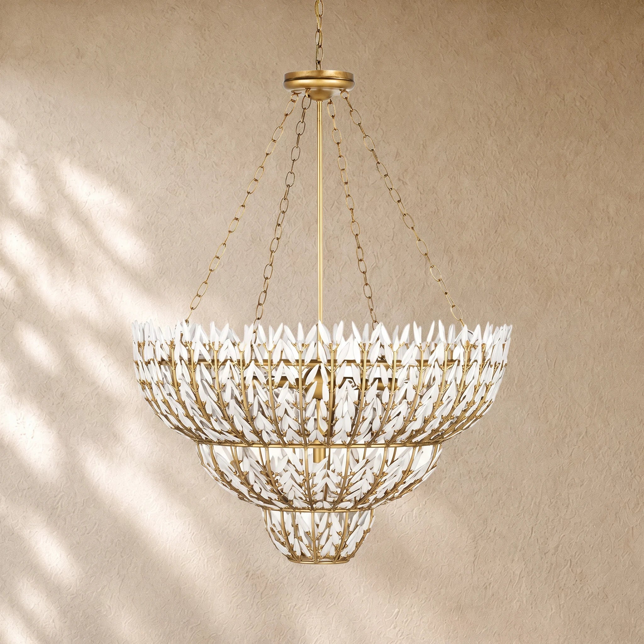Morrigen Round Chandelier 34'' 56''D