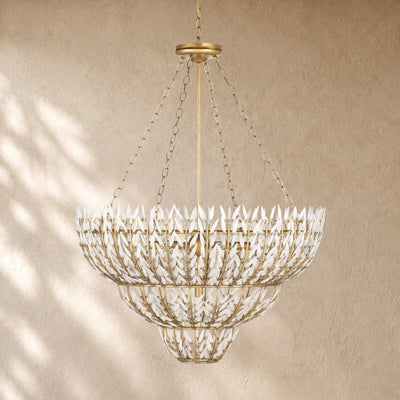 Morrigen Round Chandelier 34'' 56''D