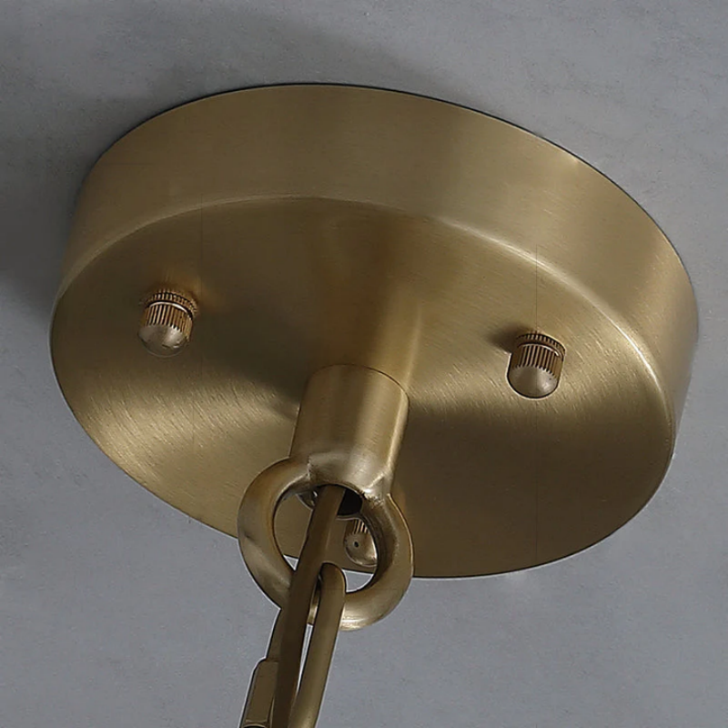 Orion Alabaster Multi-Layer Round Chandelier D31"