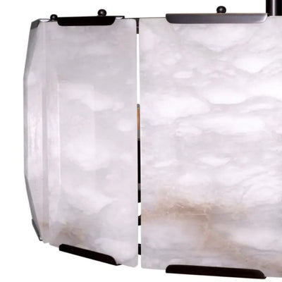 Daybreak Alabaster Round Chandelier