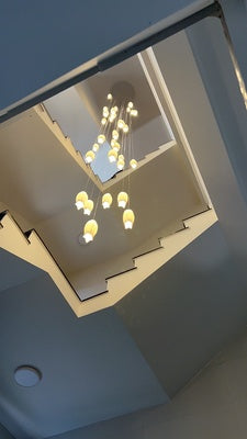 New Arrival Elegant Flower Chandelier For Foyer/ Staircase
