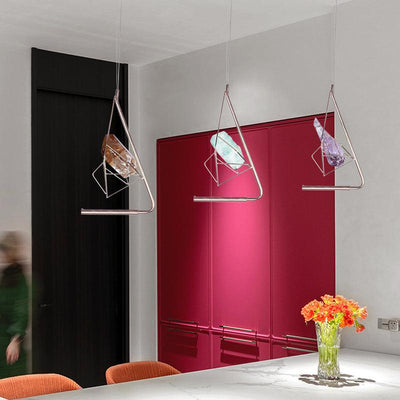 Savoy Simple Modernism Rock Crystal Island Pendant