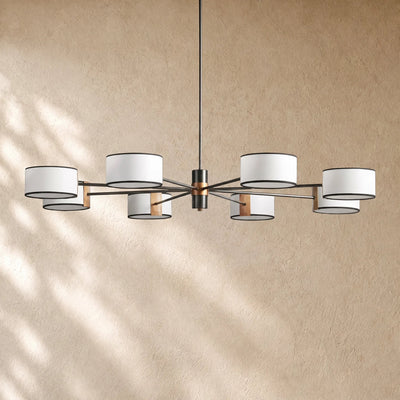 Daphna  Fabric Round Chandelier