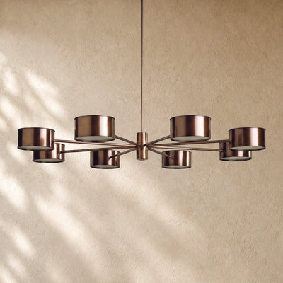 Daphna Metal Round Chandelier