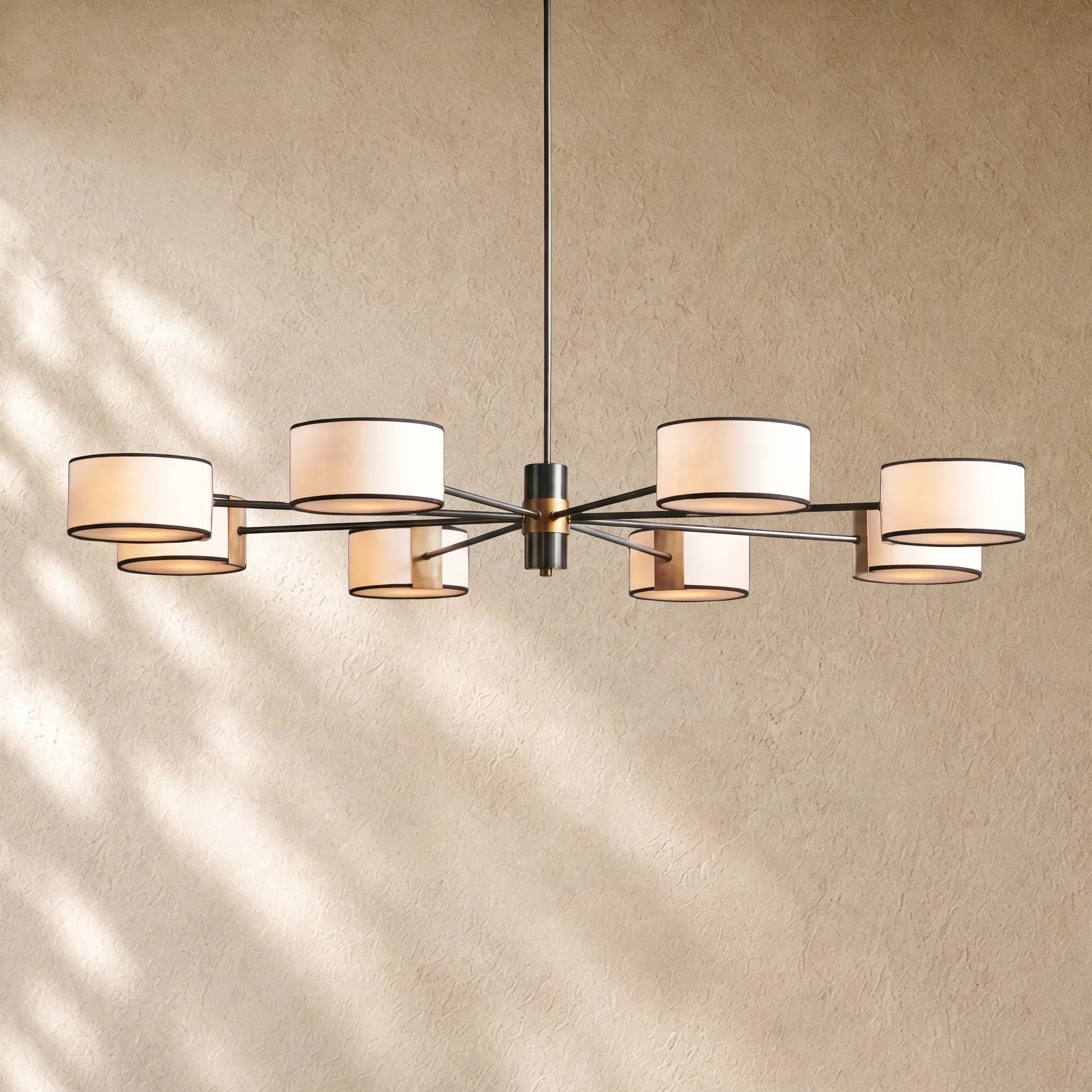 Daphna  Fabric Round Chandelier