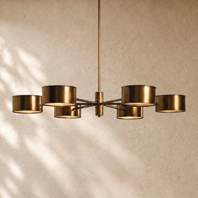 Daphna Metal Round Chandelier
