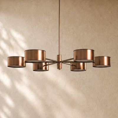 Daphna Metal Round Chandelier