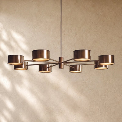 Daphna Metal Round Chandelier