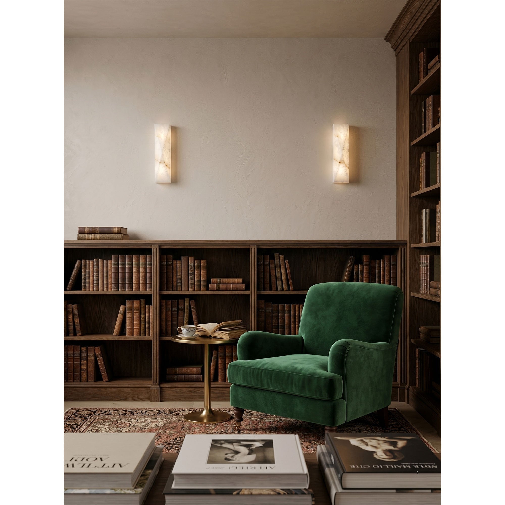 Tropez Alabaster Wall Sconce
