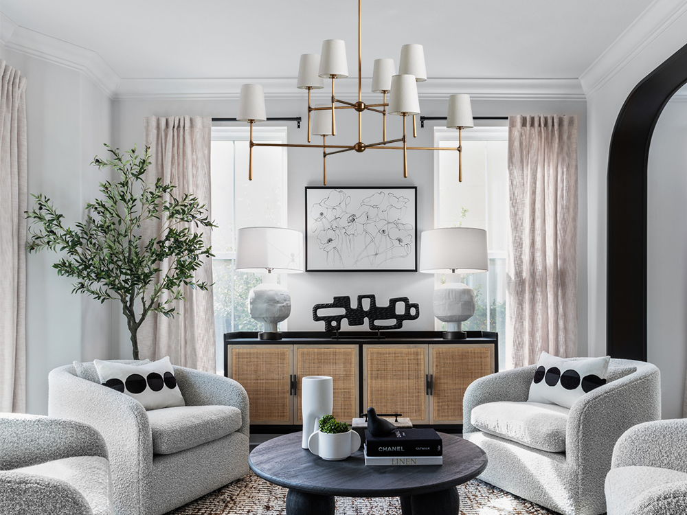 Monaco 2-Tier Round Chandelier