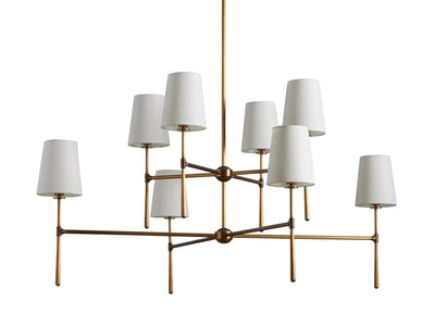 Monaco 2-Tier Round Chandelier