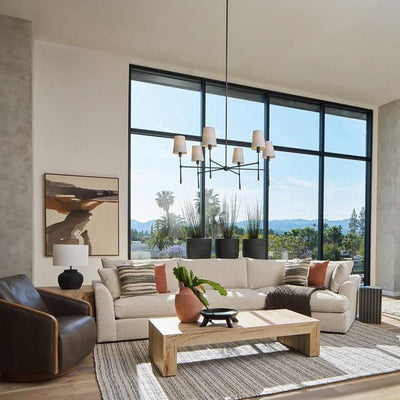 Monaco Round Chandelier 4/6 Light