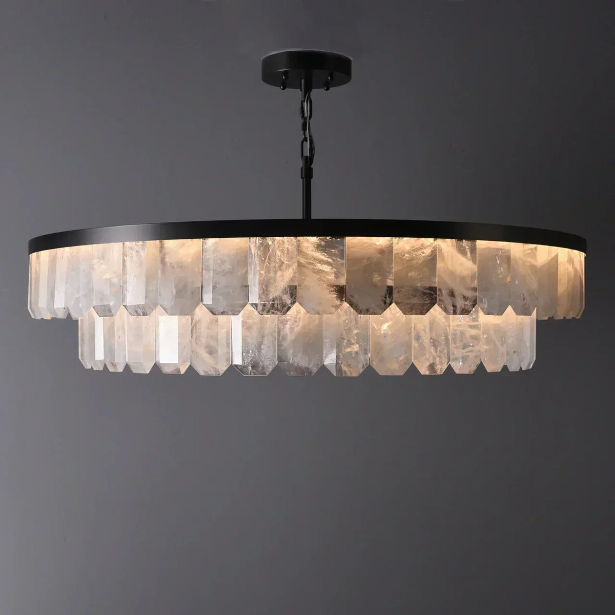 Rolande Crystal Round Chandelier