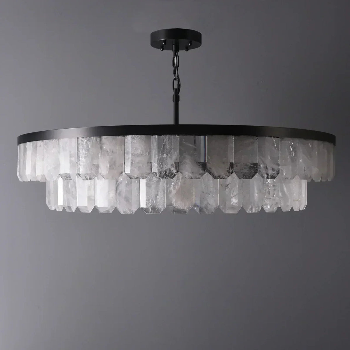 Rolande Crystal Round Chandelier