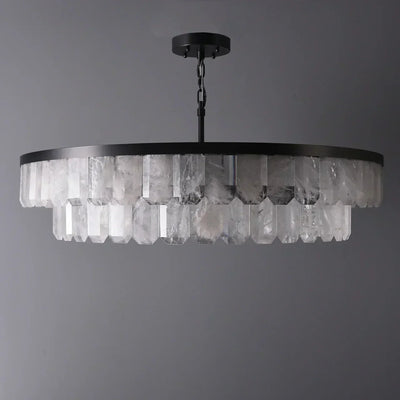 Rolande Crystal Round Chandelier