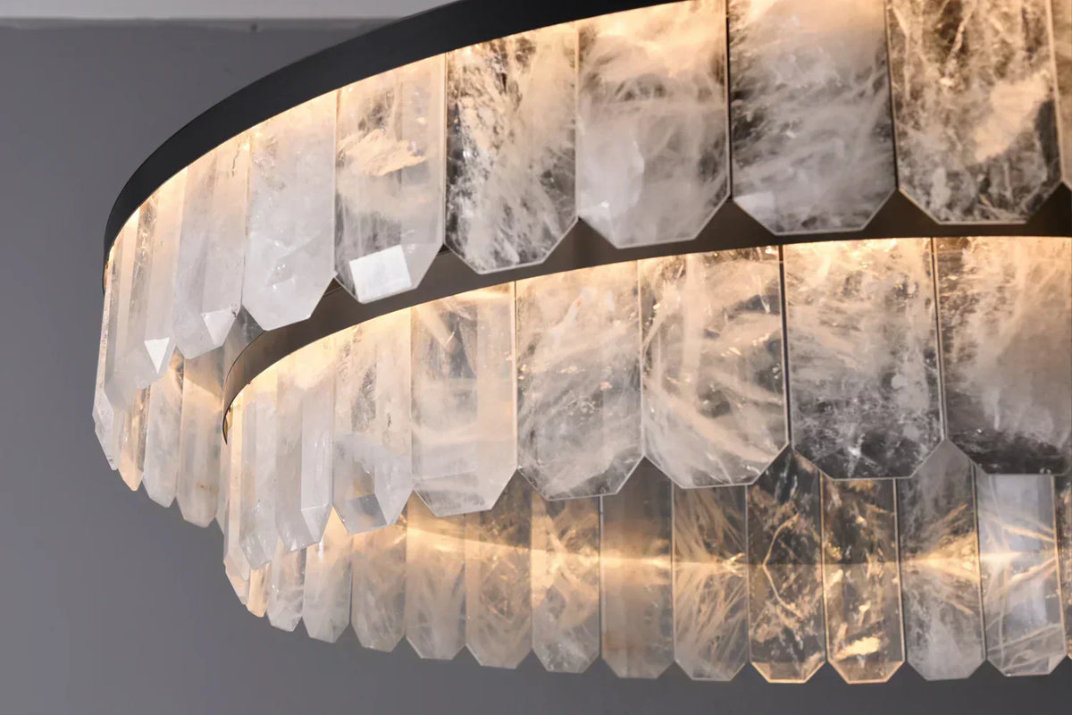 Rolande Crystal Round Chandelier