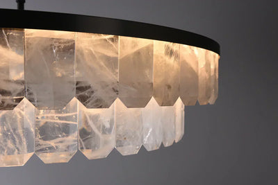 Rolande Crystal Round Chandelier