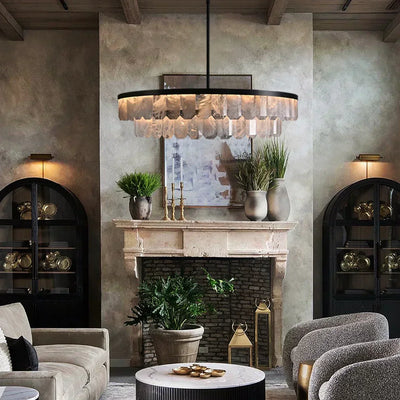 Rolande Crystal Round Chandelier