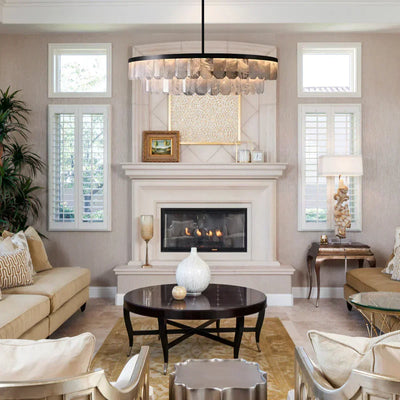 Rolande Crystal Round Chandelier