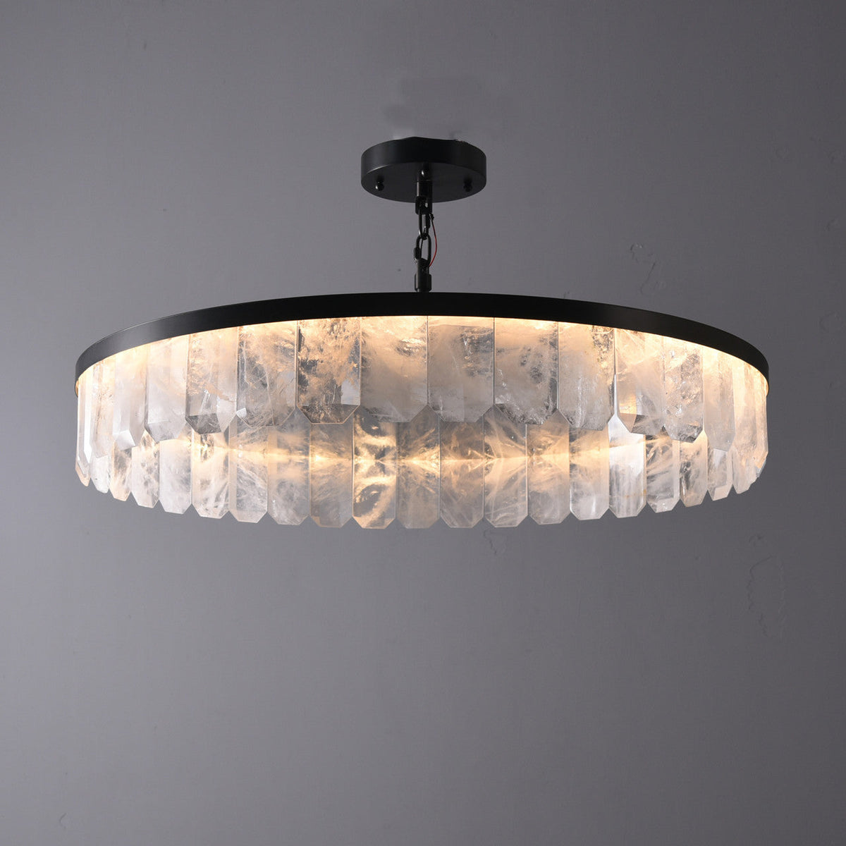 Rolande Crystal Round Chandelier