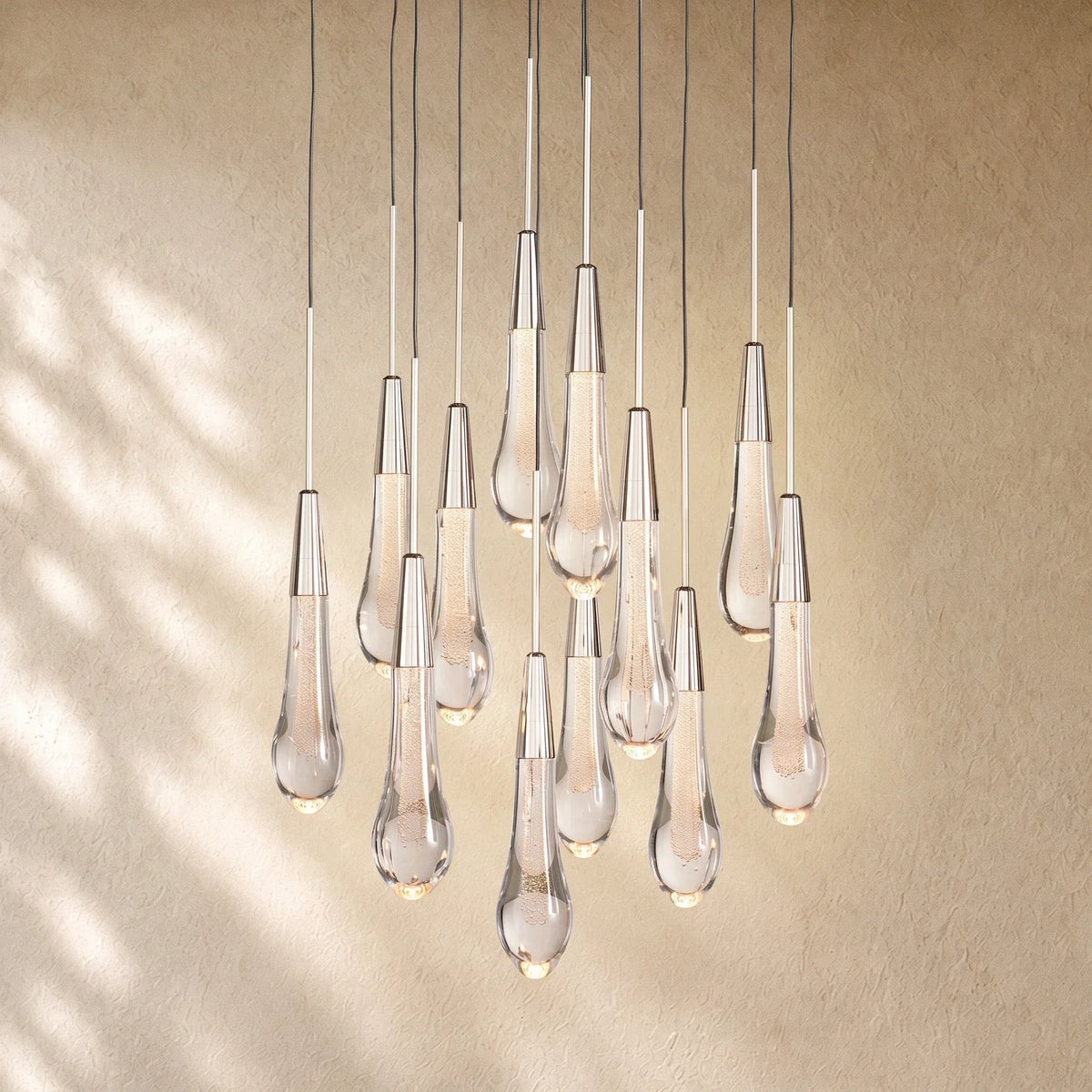 Soltairan Round Chandelier 17" 24" 36" 48" 58"
