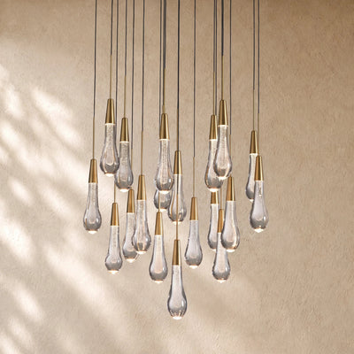 Soltairan Round Chandelier 17" 24" 36" 48" 58"