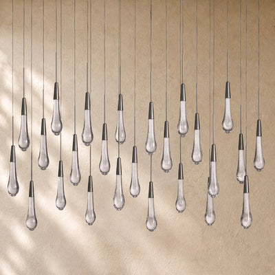 Soltairan Linear Chandelier - Raindrop Pendant Lighting
