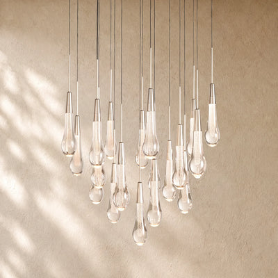 Soltairan Round Chandelier 17" 24" 36" 48" 58"