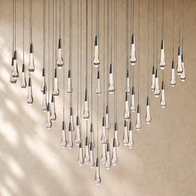 Soltairan Round Chandelier 17" 24" 36" 48" 58"